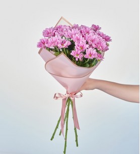 Pembe Papatya Buketi 40'LI